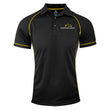 Load image into Gallery viewer, Todd Smart - Polo - Black/Gold Large