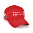 Load image into Gallery viewer, Triple Crown - Sports Cap - Red