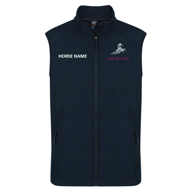 Clinton Taylor - SoftShell Vest Personalised