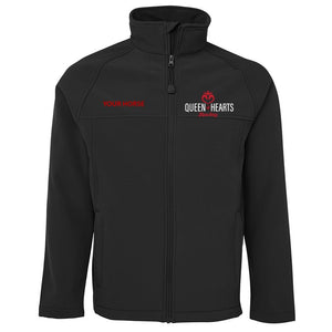 Queen of Hearts Racing - SoftShell Jacket Personalised