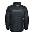 Load image into Gallery viewer, Tricolours - Puffer Jacket - Black Small