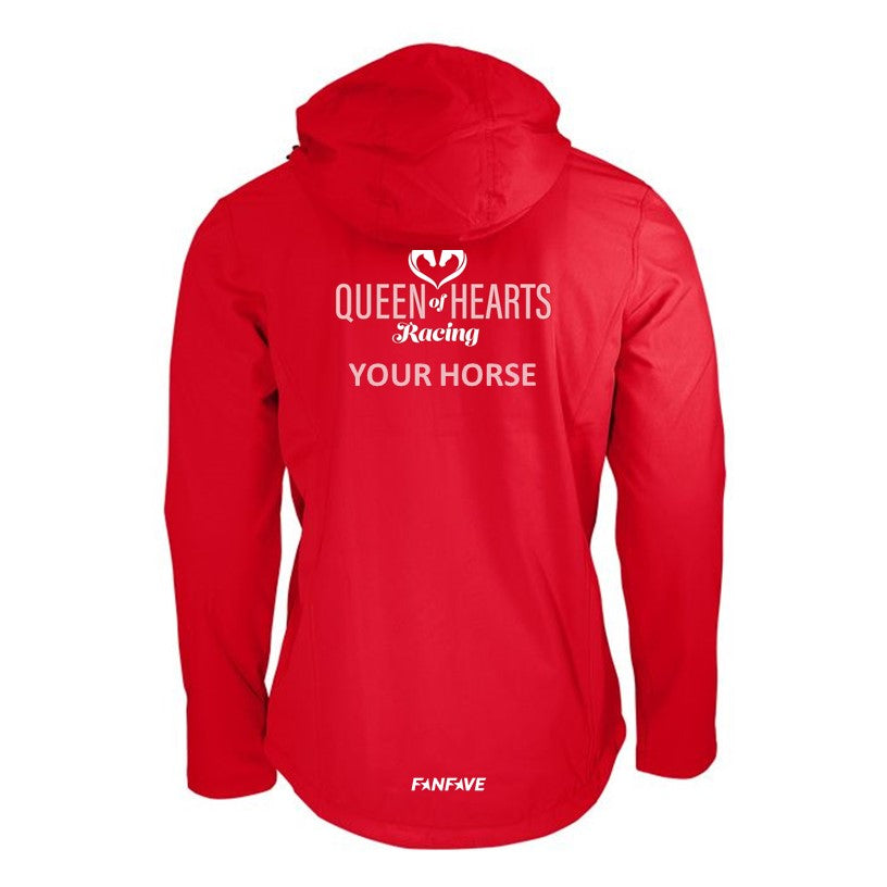 Queen of Hearts Racing - SoftShell Jacket Personalised