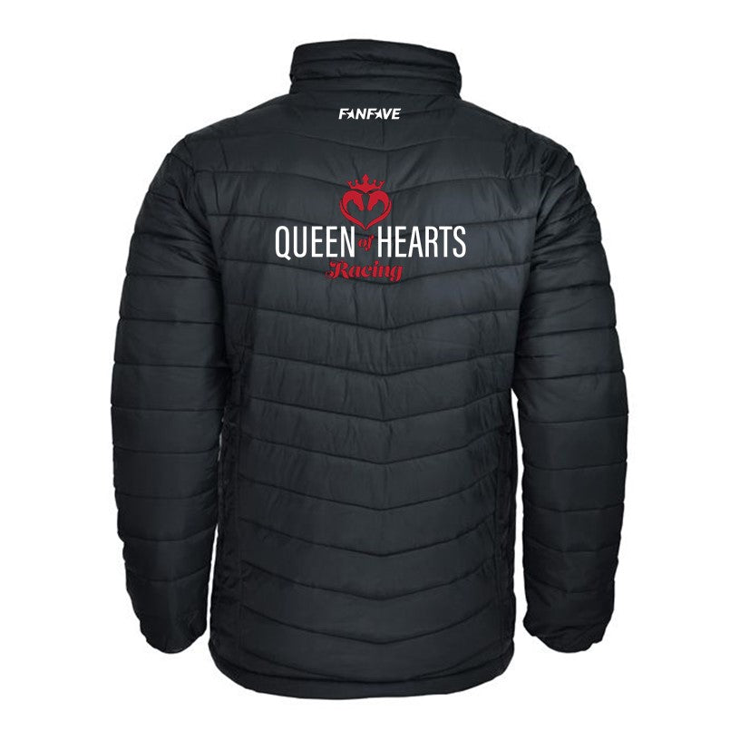 Queen of Hearts Racing - Puffer Jacket Personalised