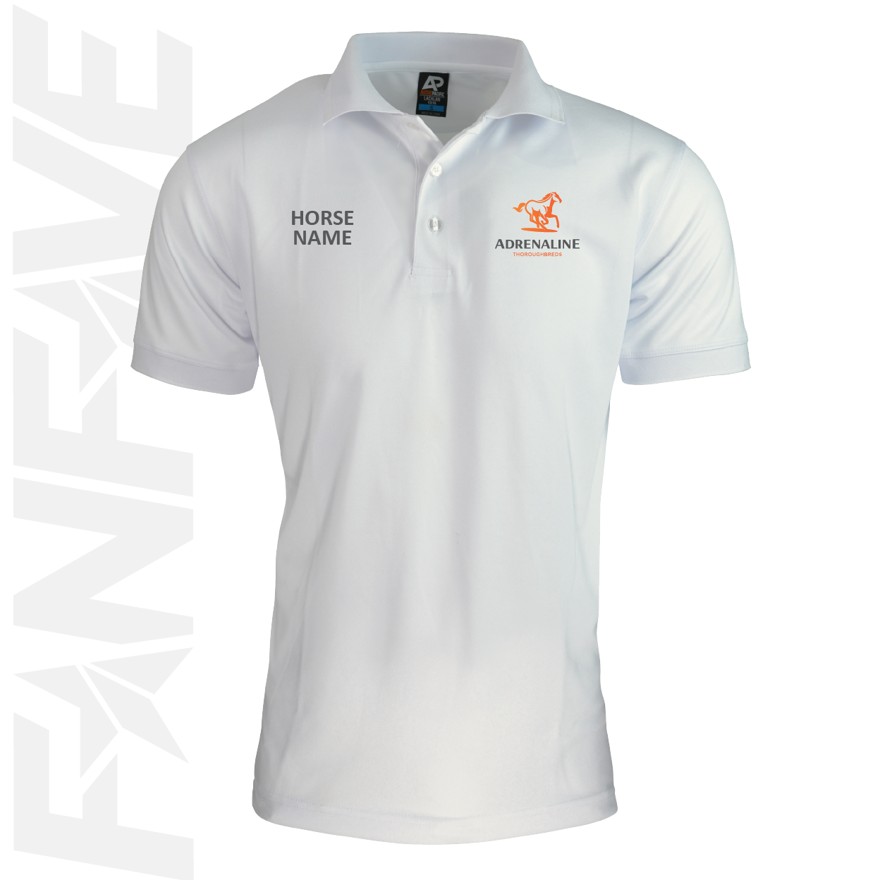Adrenaline Thoroughbreds - Mens Polo | Personalised