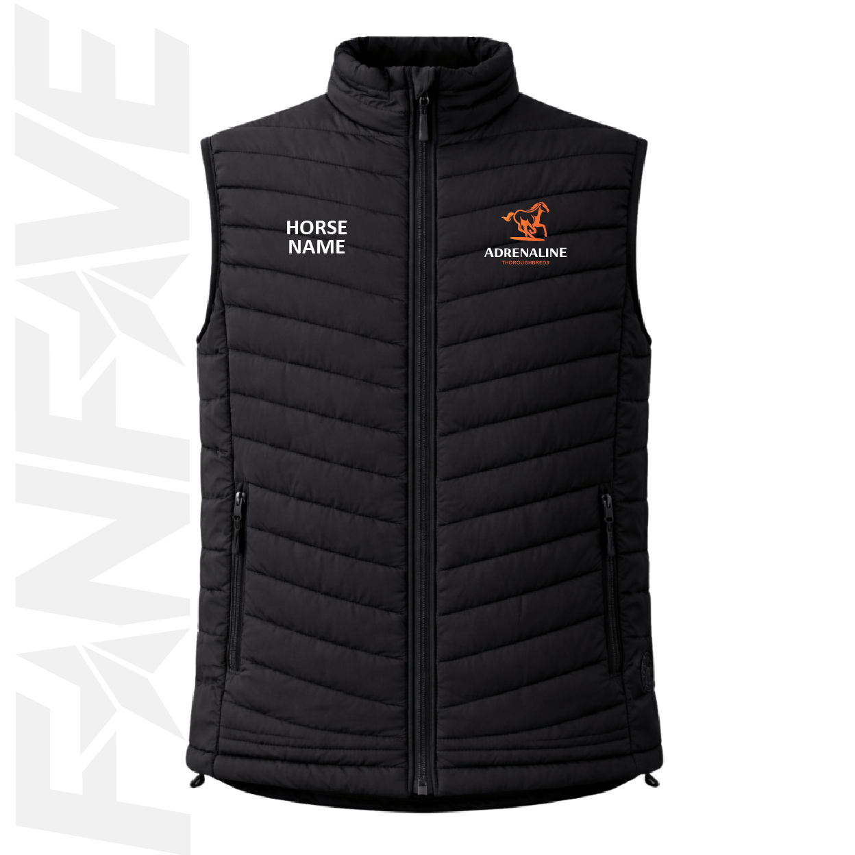 Adrenaline Thoroughbreds - Kids Puffer Vest | Personalised
