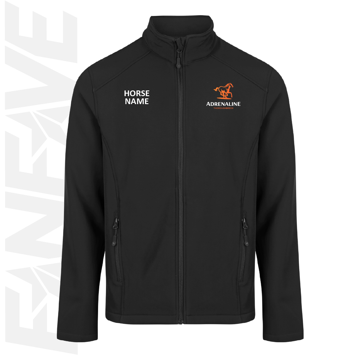 Adrenaline Thoroughbreds - Mens SoftShell Jacket | Personalised
