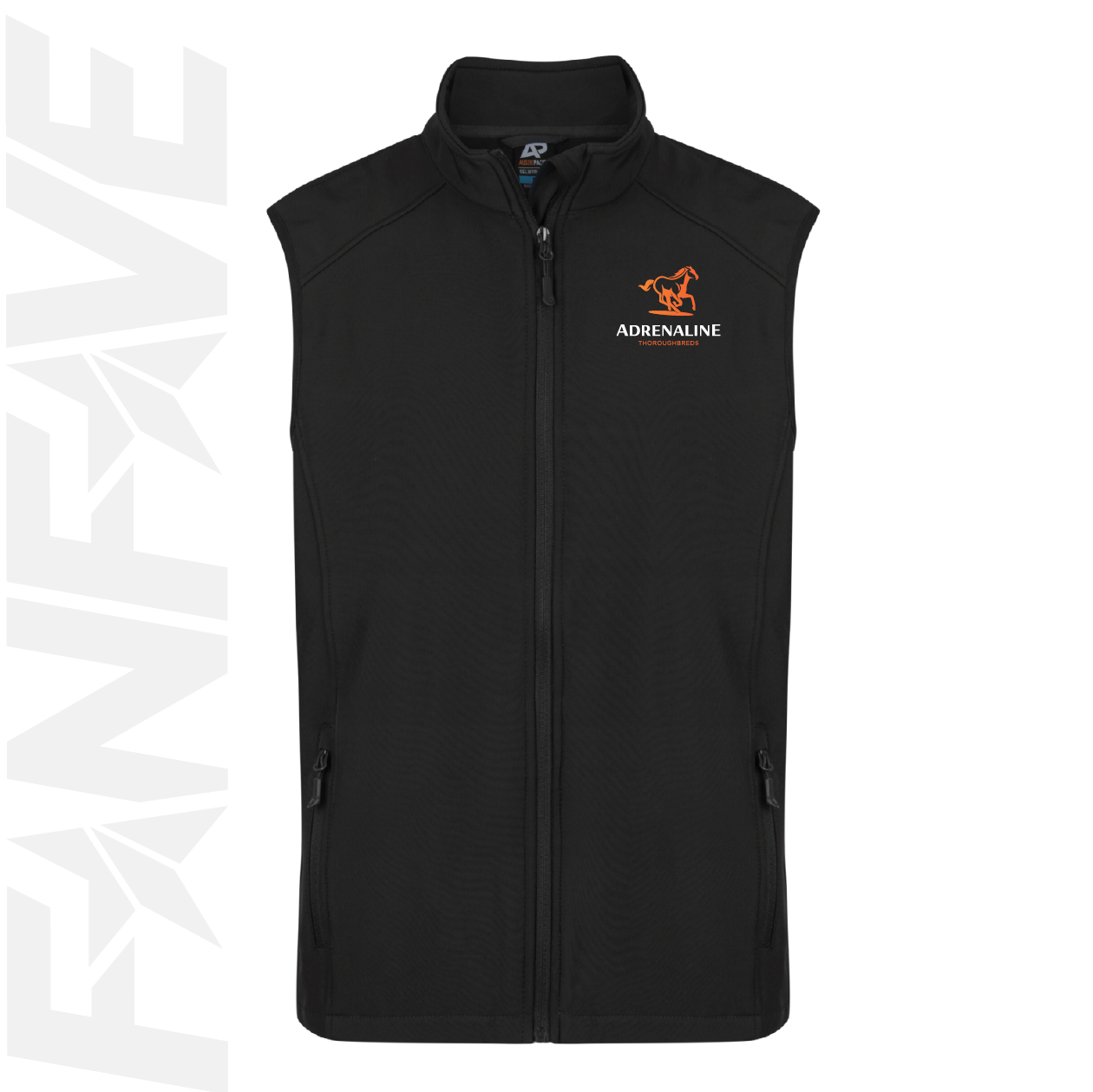 Adrenaline Thoroughbreds - Kids SoftShell Vest | Personalised