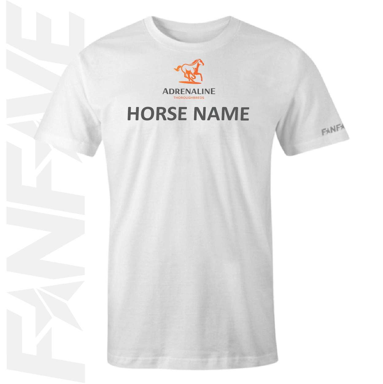 Adrenaline Thoroughbreds - Ladies Tee | Personalised