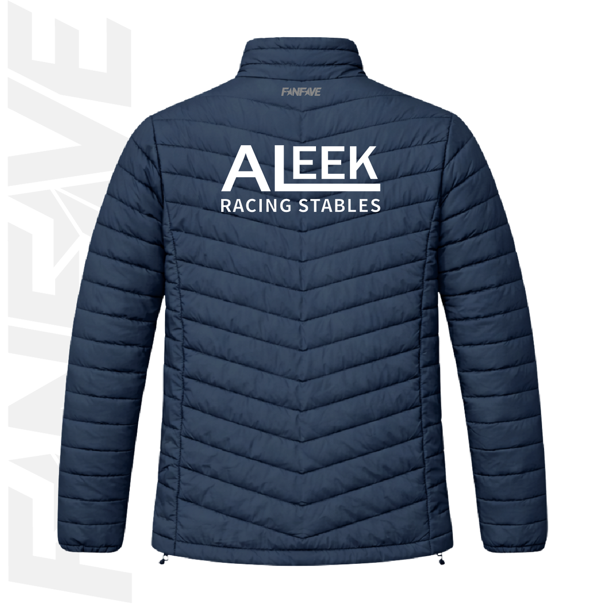 Andrea Leek Racing Stables  - Ladies Puffer Jacket | Personalised