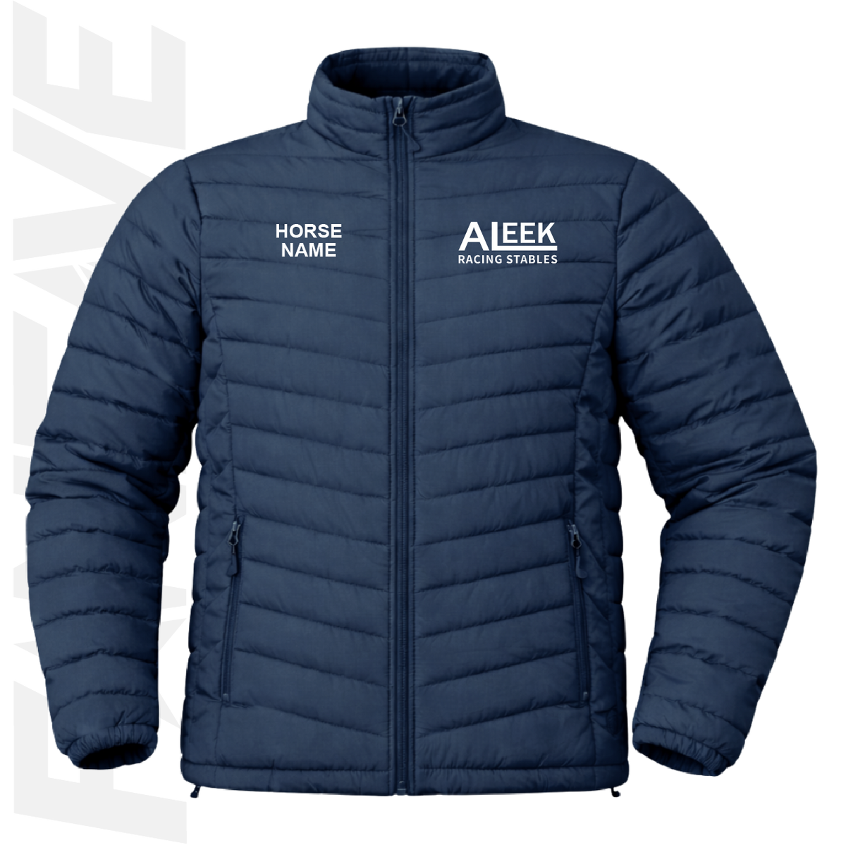 Andrea Leek Racing Stables  - Kids Puffer Jacket | Personalised