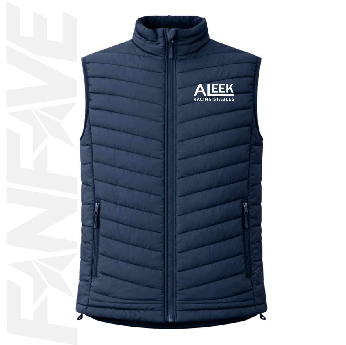 Andrea Leek Racing Stables  - Kids Puffer Vest | Personalised