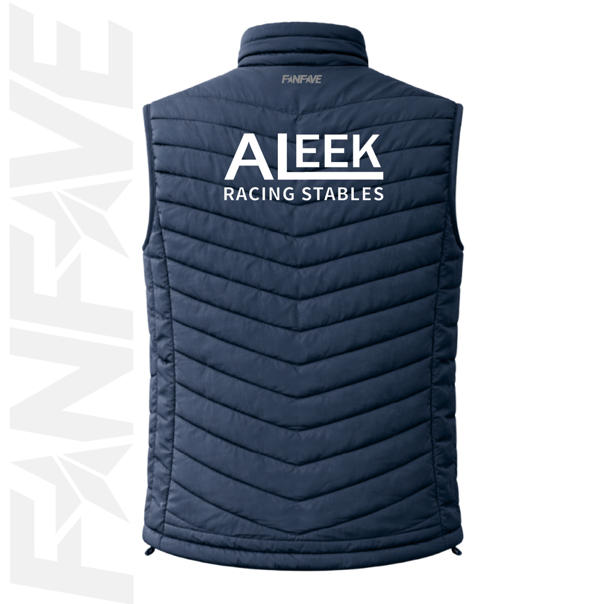 Andrea Leek Racing Stables  - Ladies Puffer Vest | Personalised