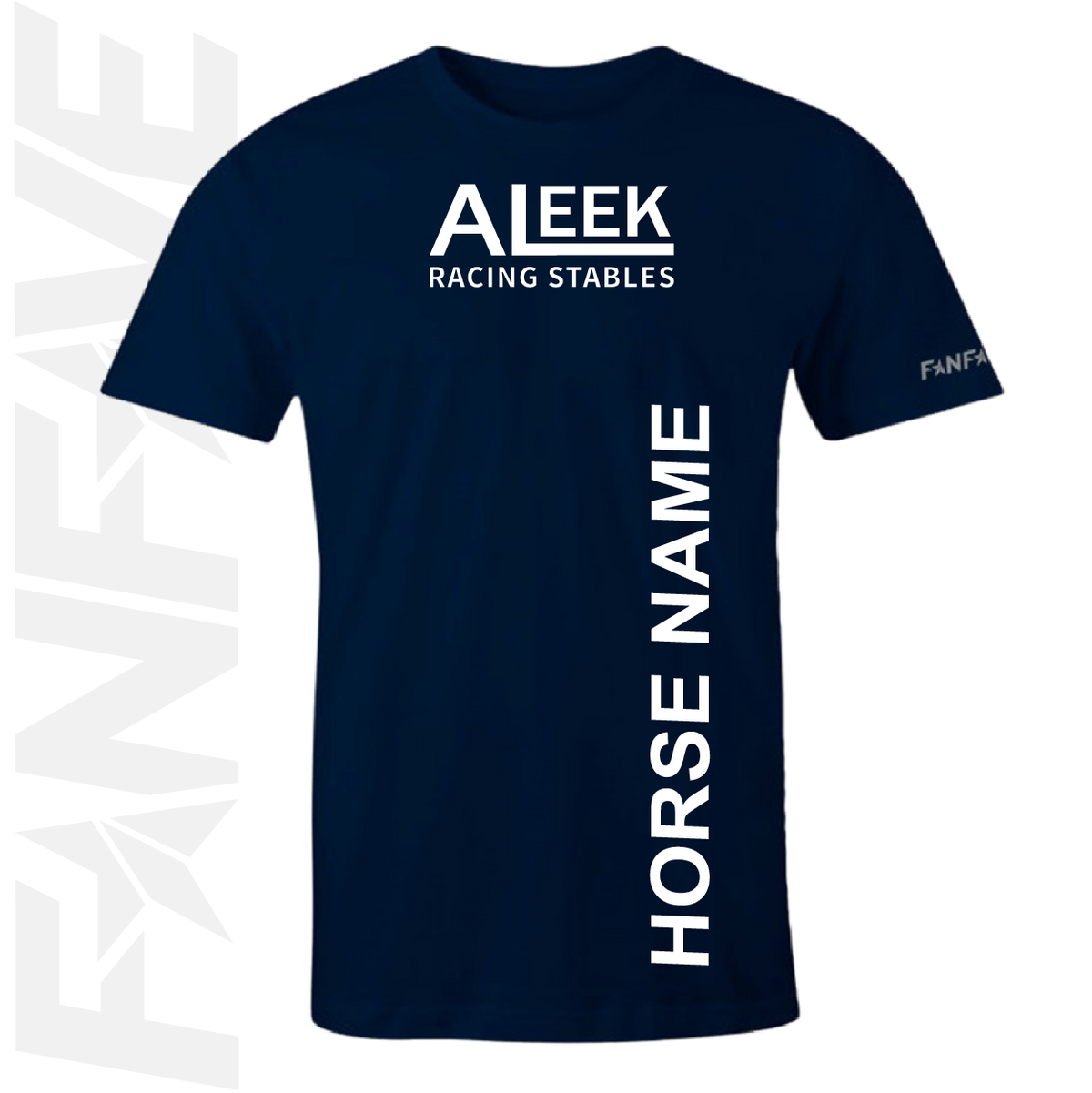 Andrea Leek Racing Stables - Ladies Tee | Personalised