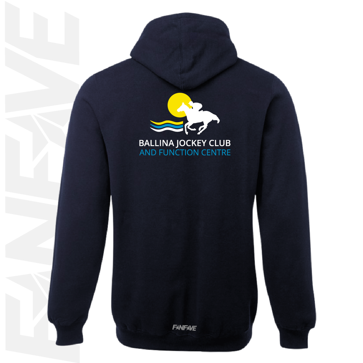 Ballina Jockey Club - Mens Fleecy Hoodie