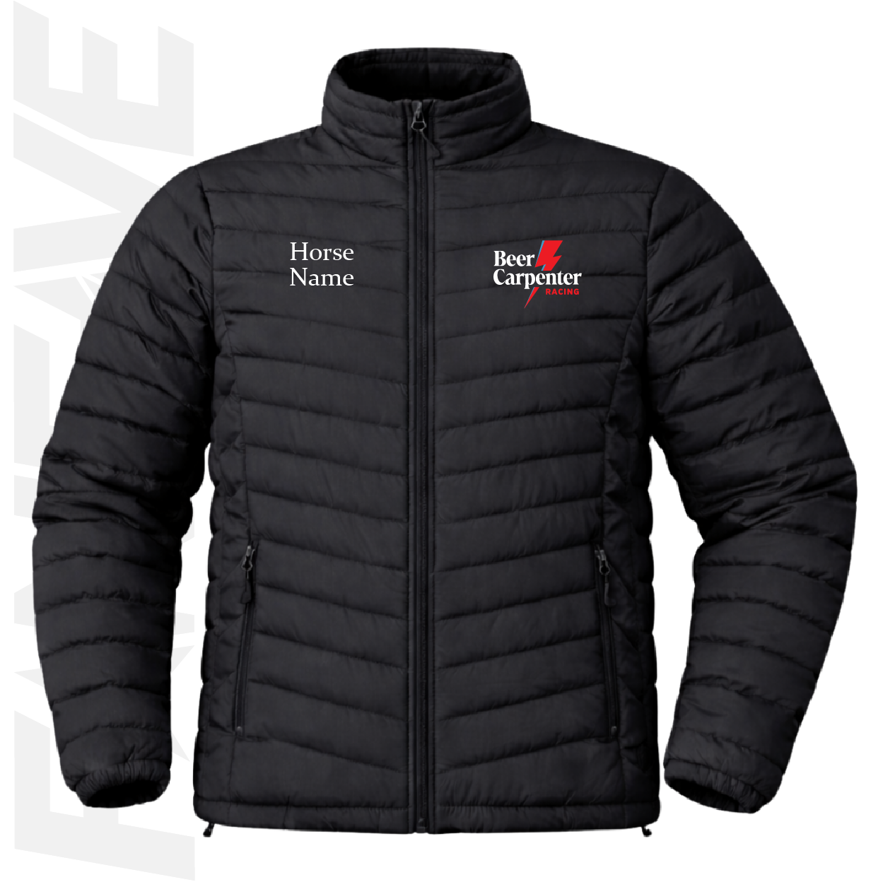 Beer Carpenter Racing - Puffer Jacket Personalised