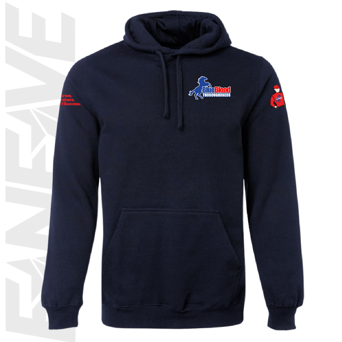 Blueblood Thoroughbreds  - Kids Fleecy Hoodie