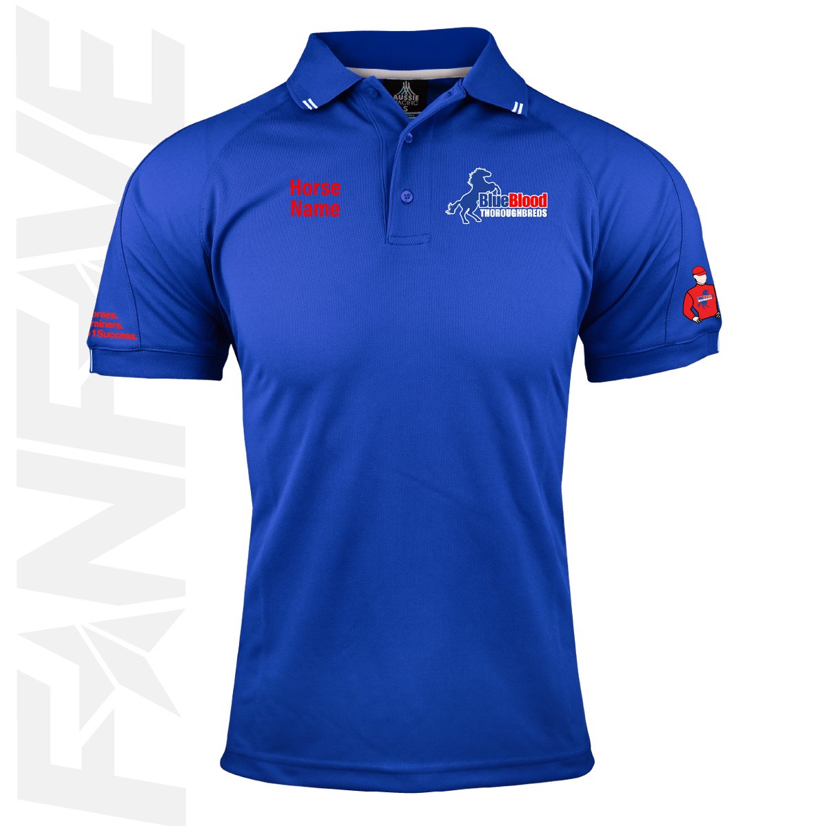 Blueblood Thoroughbreds  - Mens Polo | Personalised