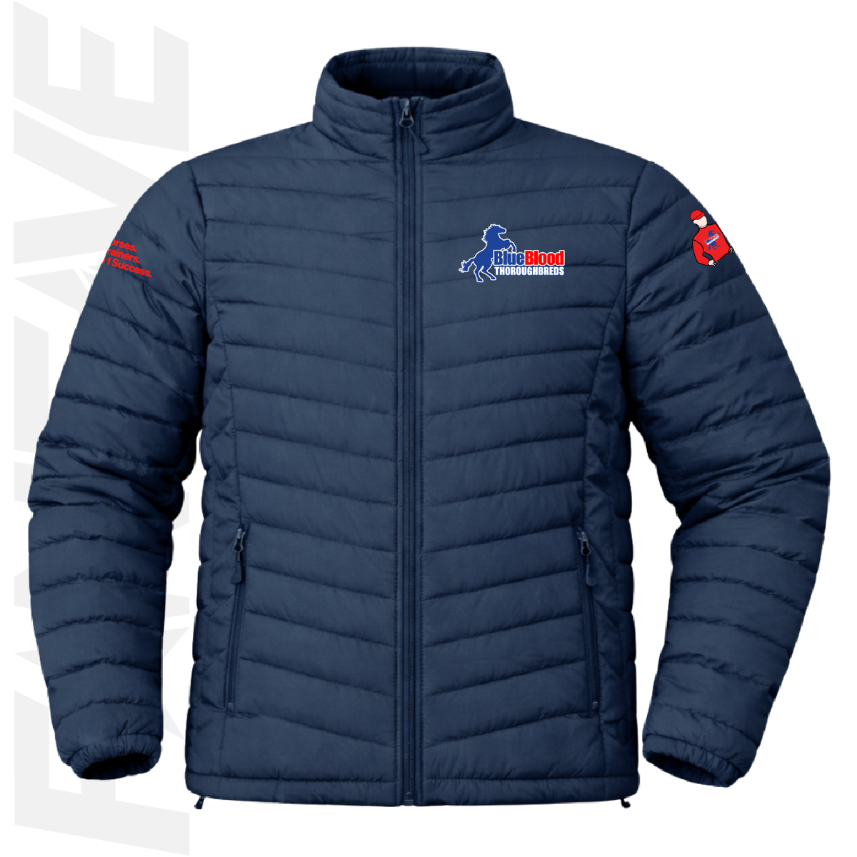 Blueblood Thoroughbreds  - Kids Puffer Jacket | Personalised