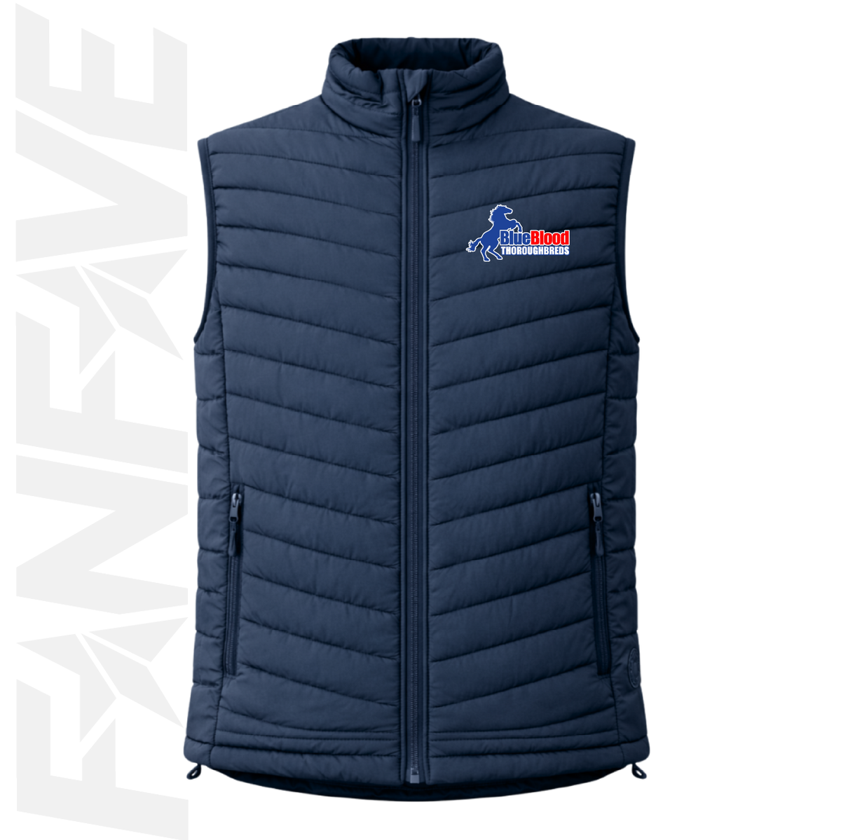 Blueblood Thoroughbreds  - Mens Puffer Vest | Personalised