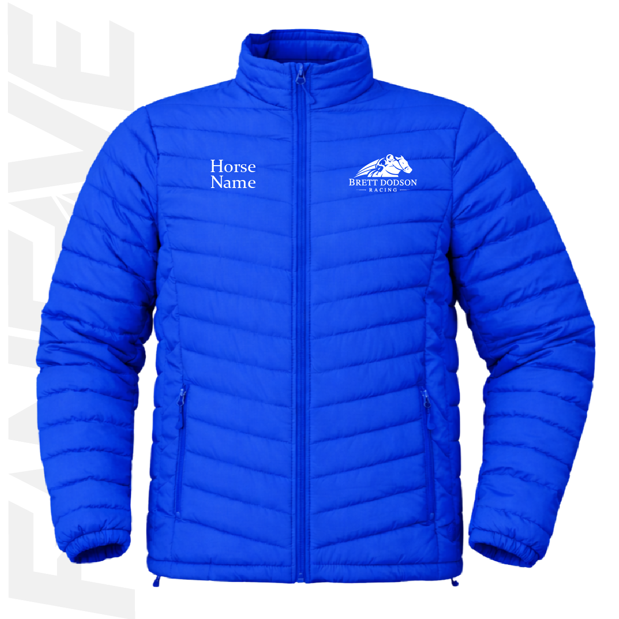 Brett Dodson Racing - Ladies Puffer Jacket | Personalised