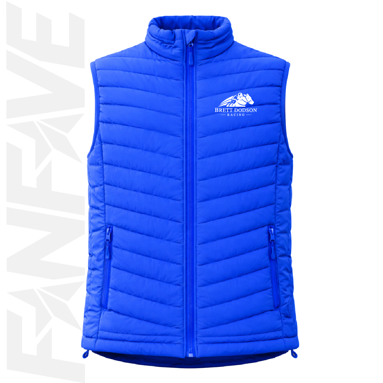 Brett Dodson Racing - Mens Puffer Vest | Personalised