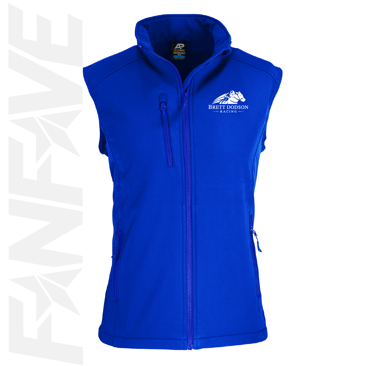 Brett Dodson Racing - Mens SoftShell Vest | Personalised