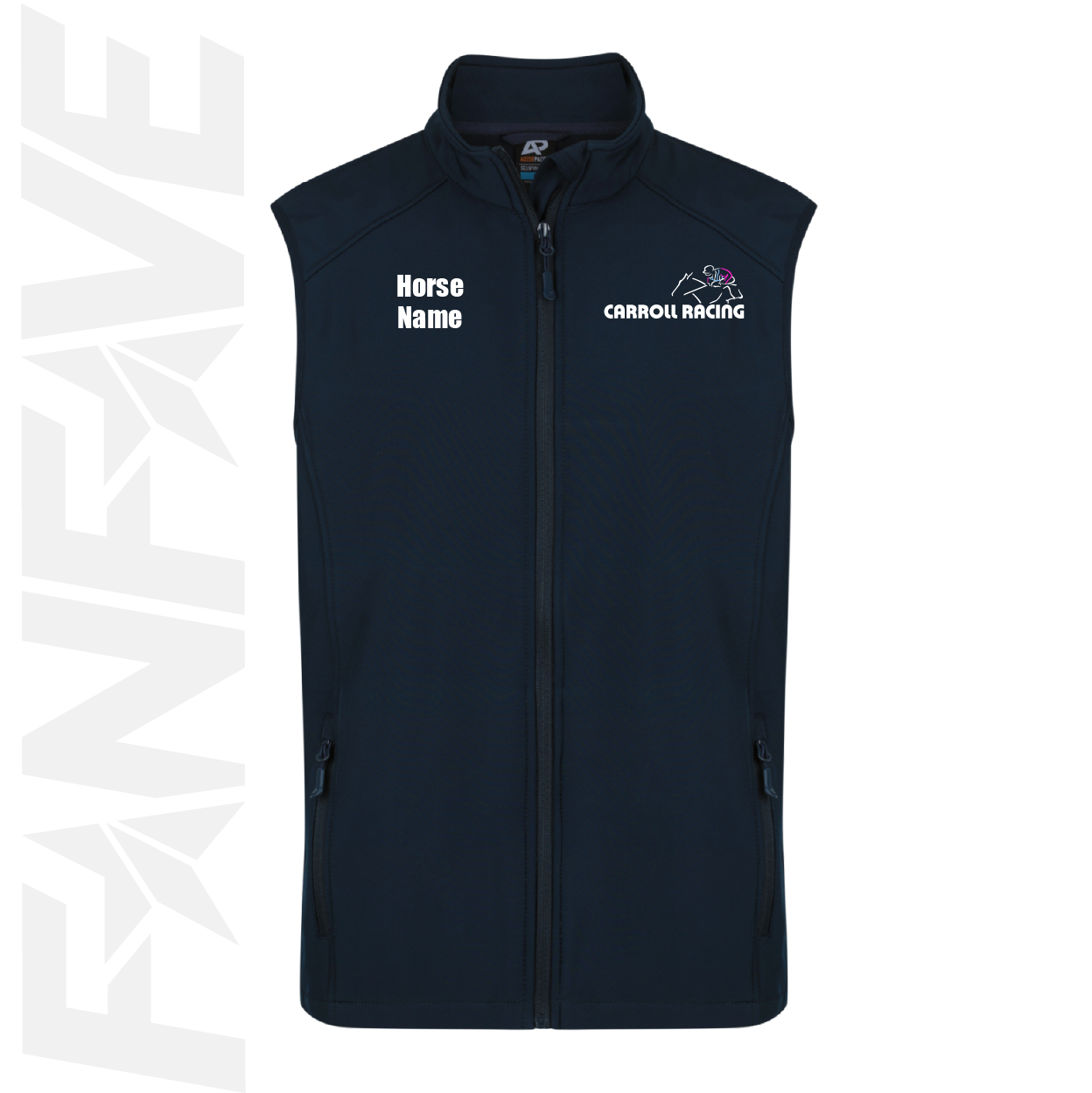 Carroll Racing - SoftShell Vest Personalised