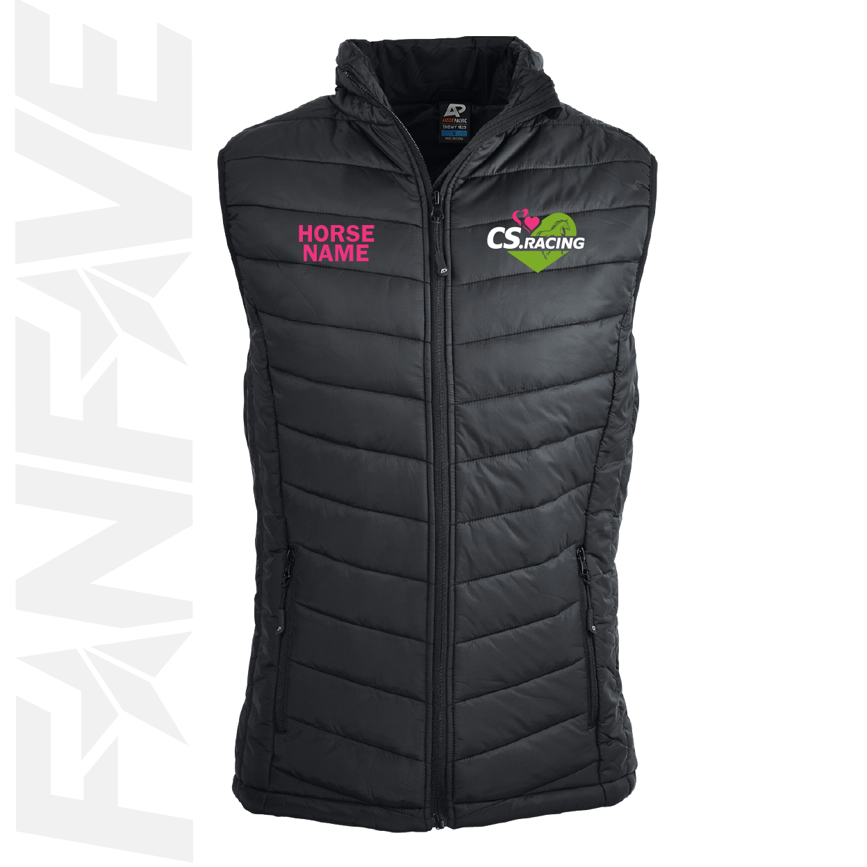 CS Racing - Puffer Vest Personalised
