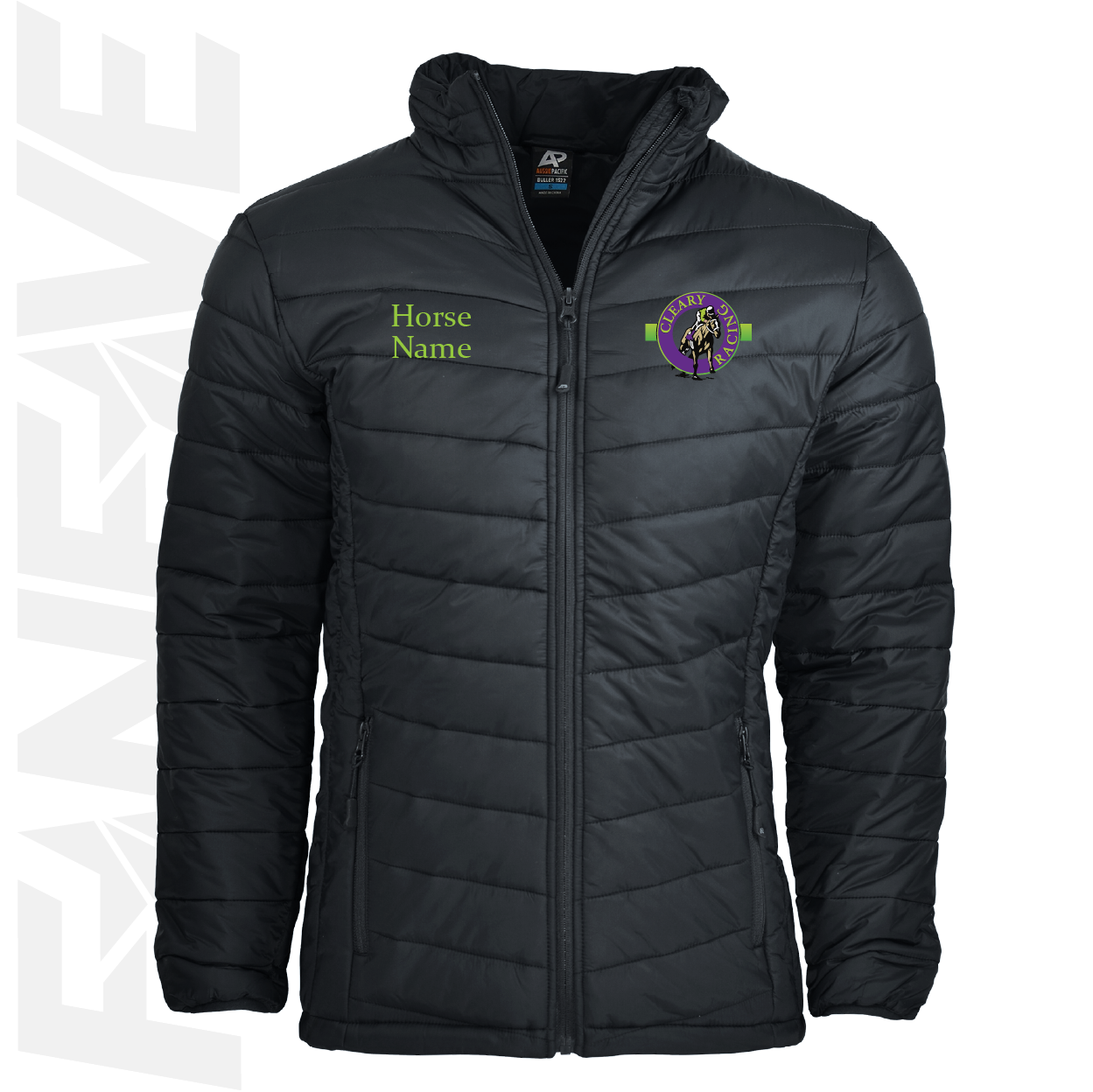 Cleary Racing - Puffer Jacket Personalised