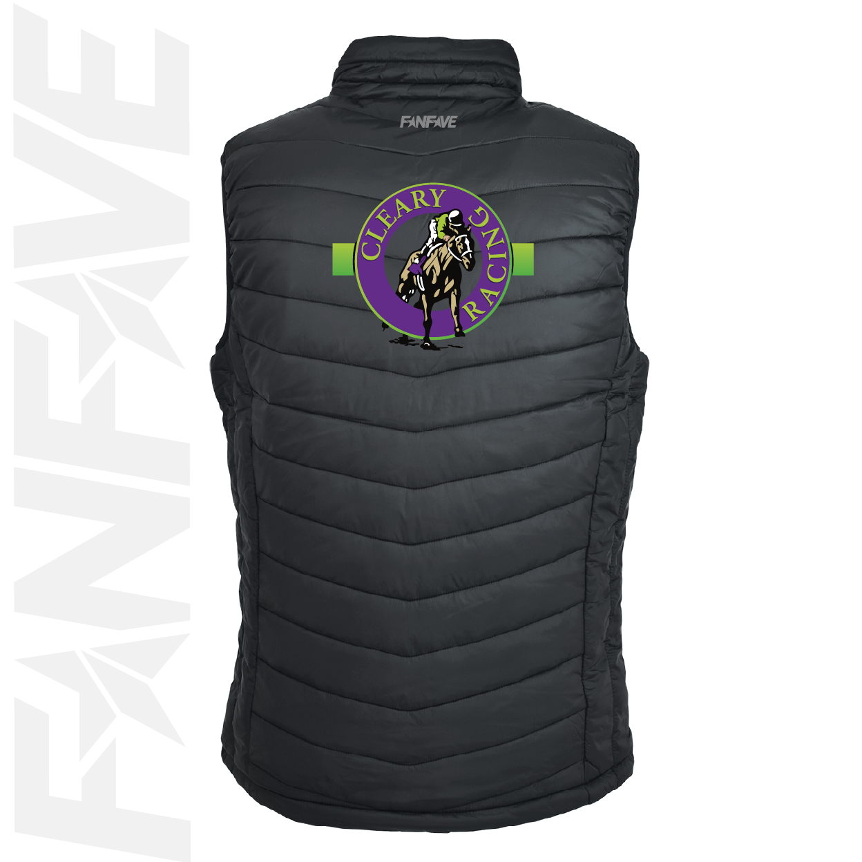 Cleary Racing - Puffer Vest Personalised
