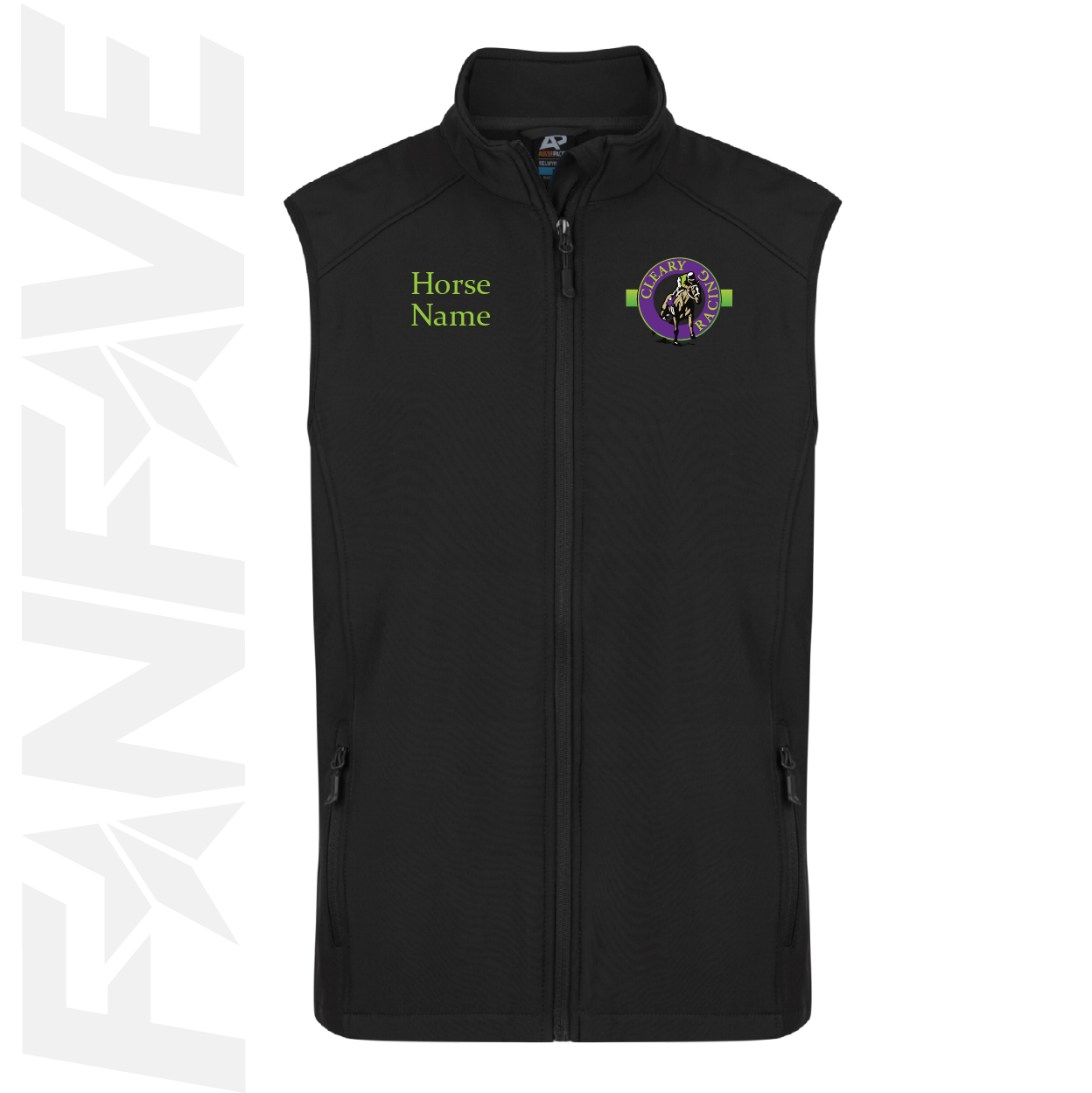 Cleary Racing - SoftShell Vest Personalised