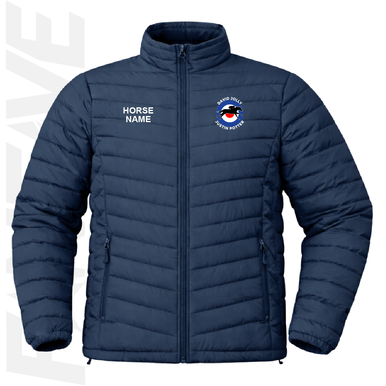 David Jolly & Justin Potter - Puffer Jacket Personalised