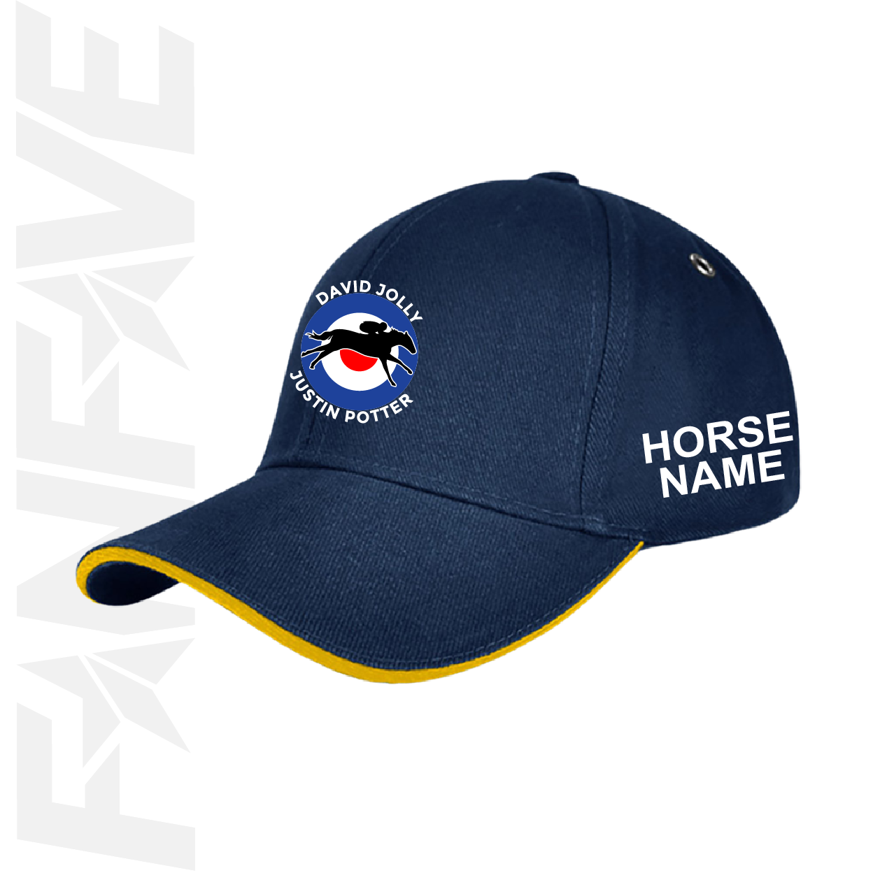 David Jolly & Justin Potter - Sports Cap Personalised