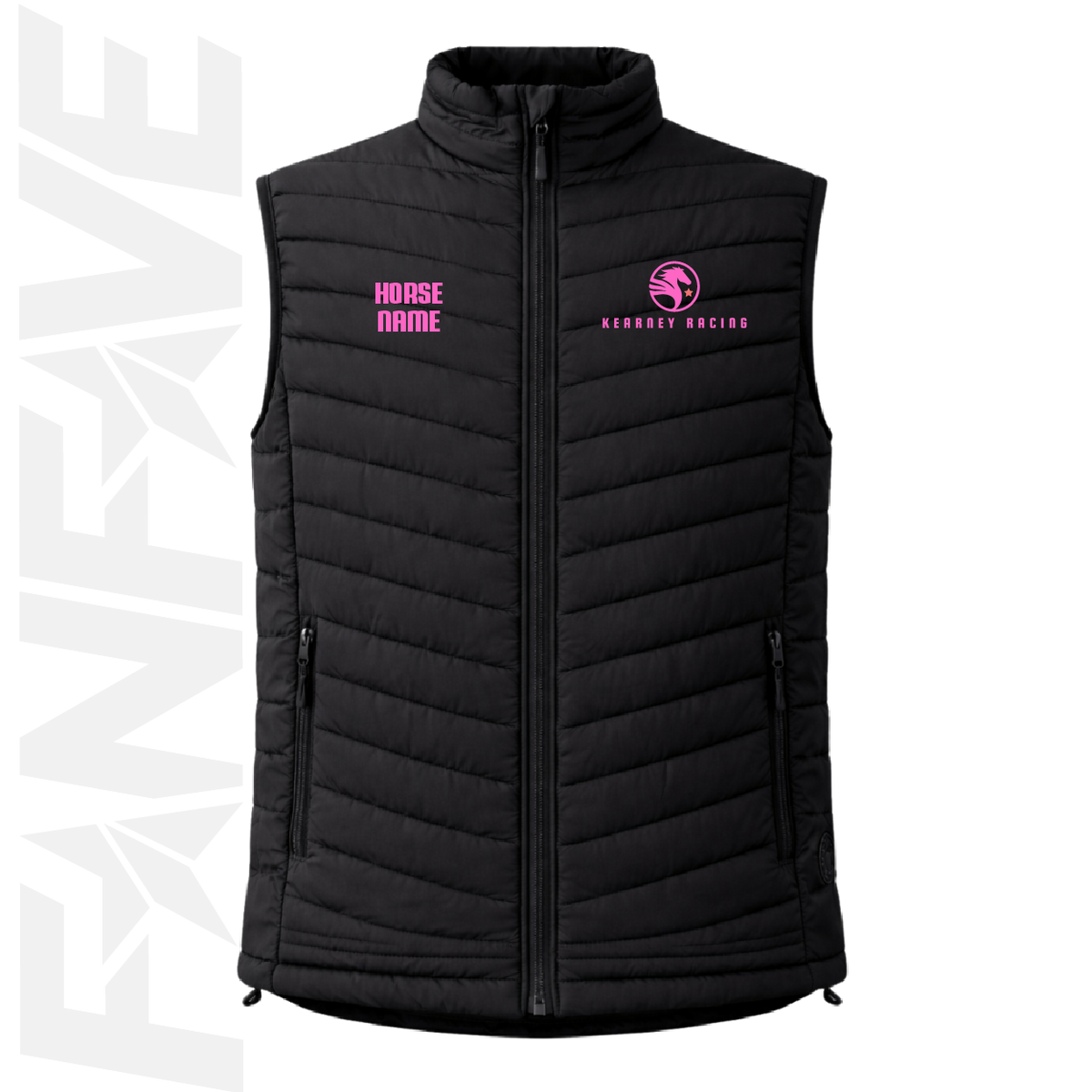 Desiree Kearney Racing - Mens Puffer Vest | Personalised