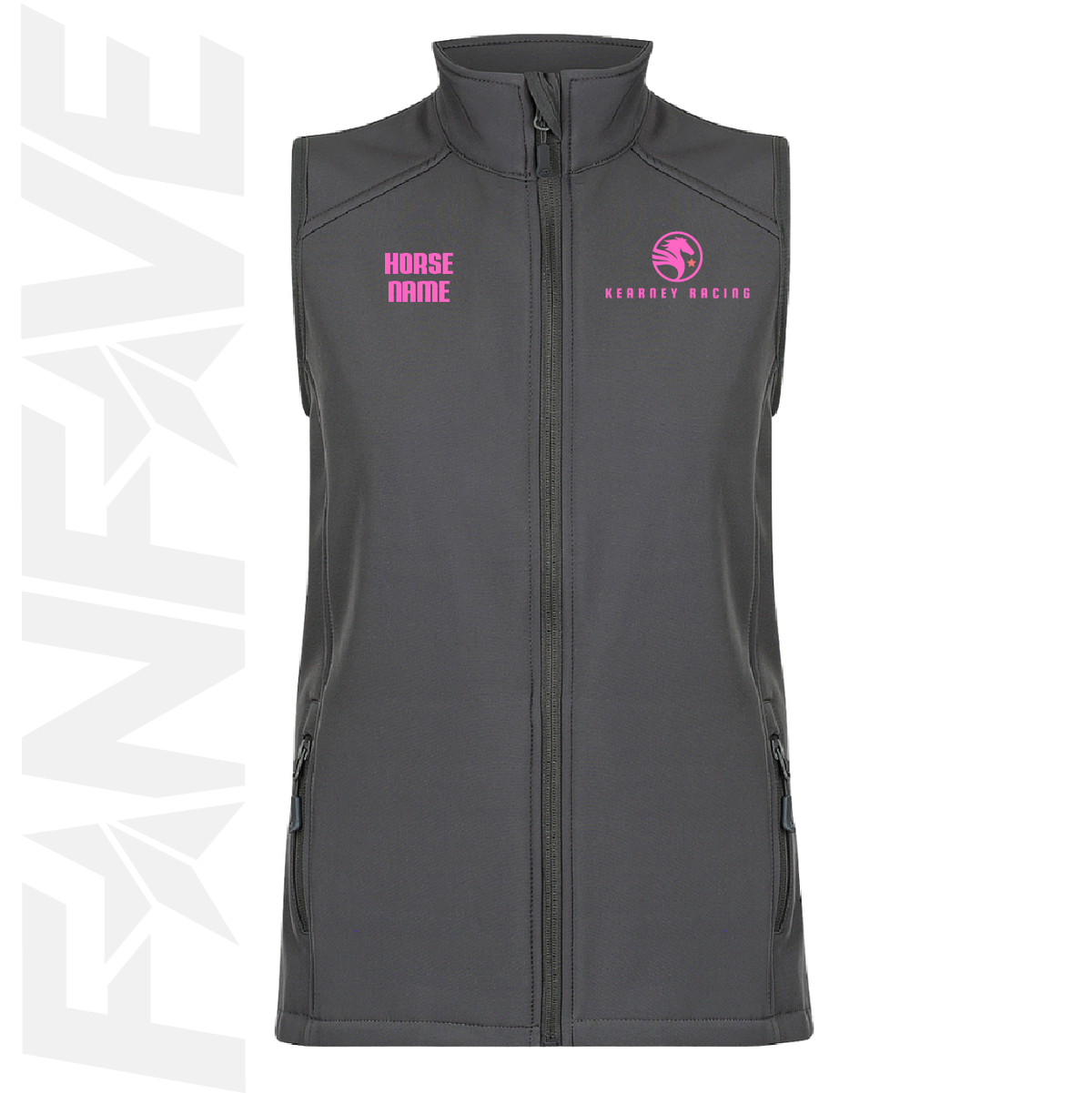 Desiree Kearney Racing - Mens SoftShell Vest | Personalised