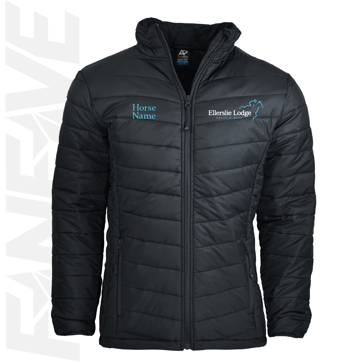 Ellerslie Lodge - Puffer Jacket Personalised