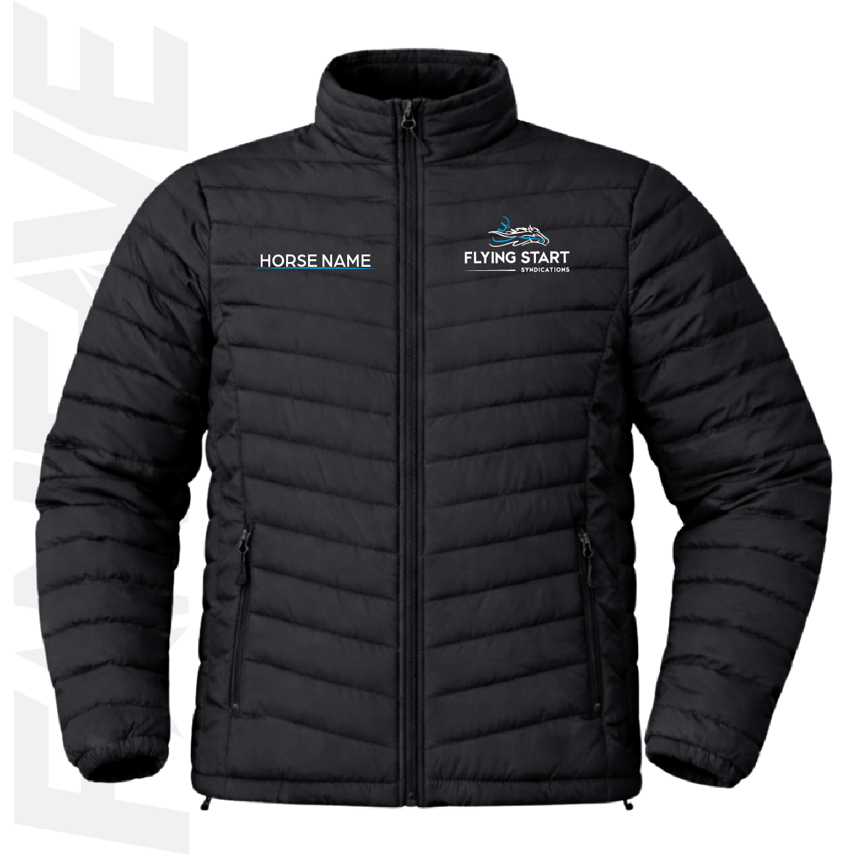 Flying Start - Puffer Jacket Personalised