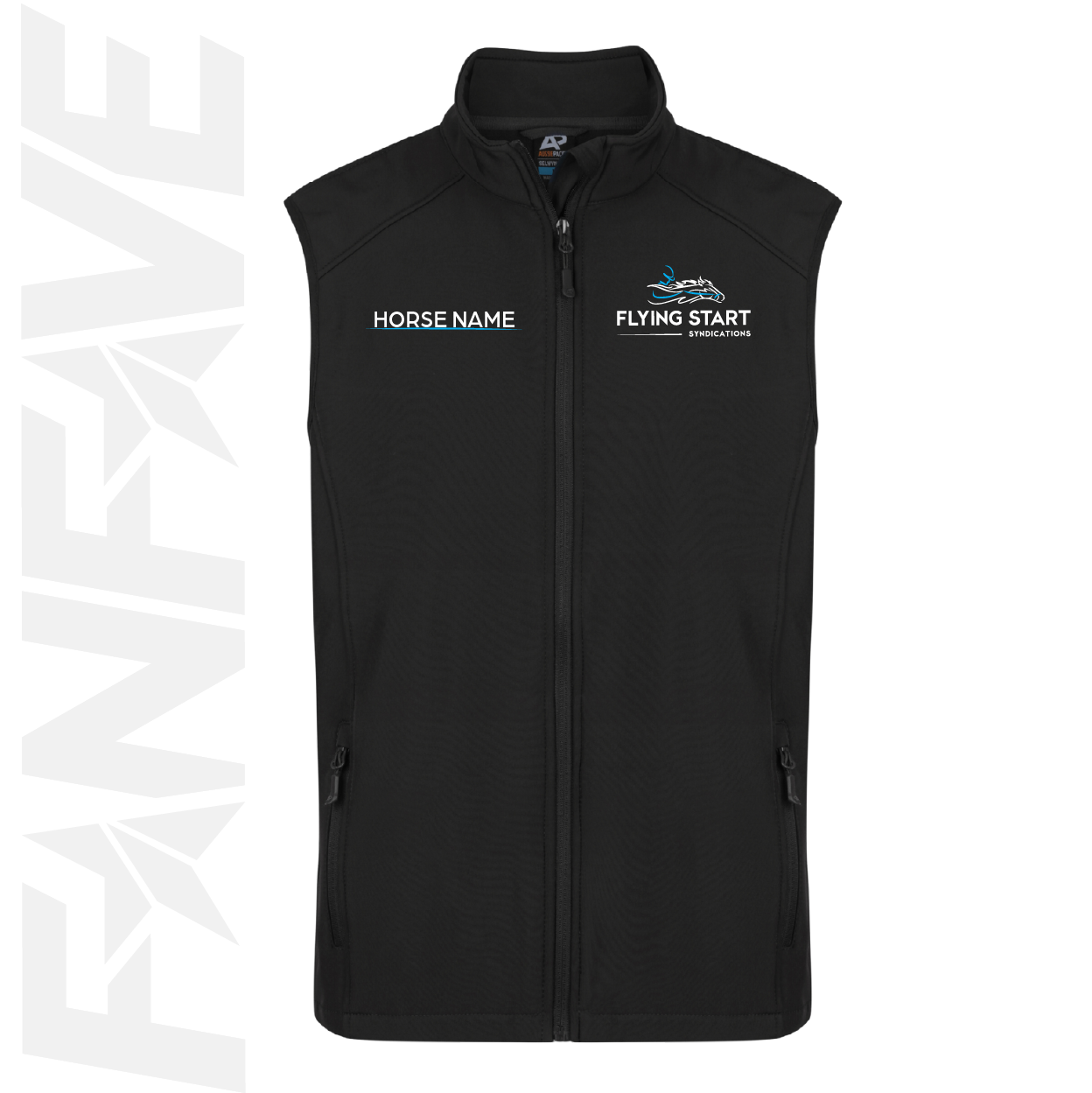 Flying Start - Soft Shell Vest Personalised