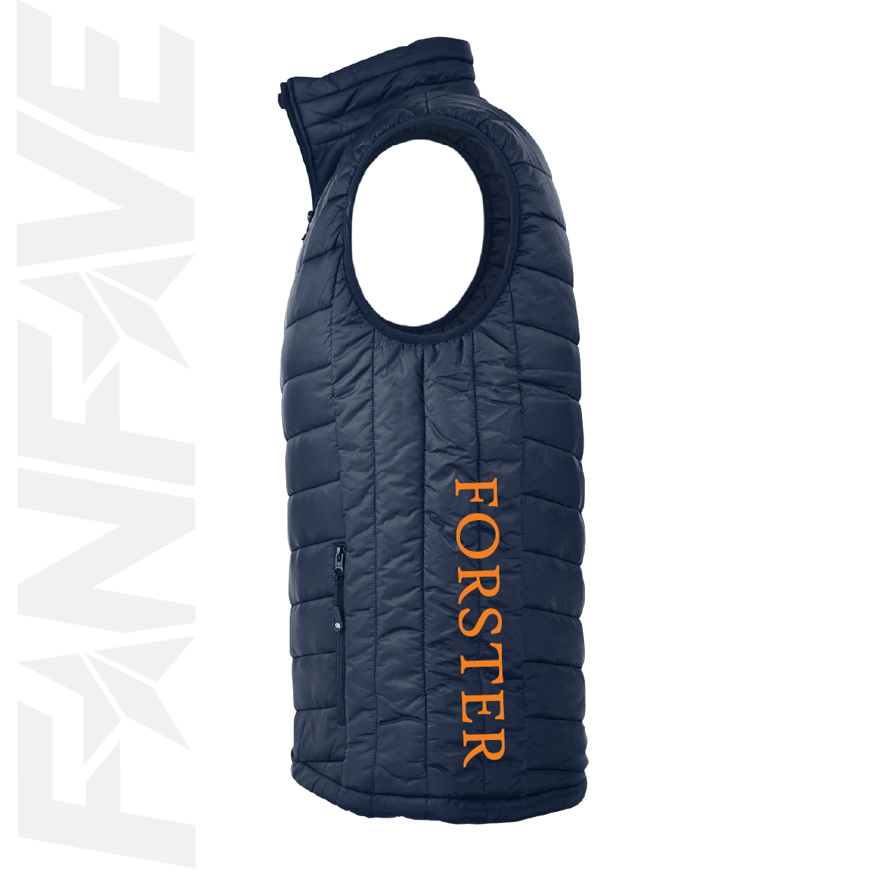 Forster Racing - Puffer Vest Personalised
