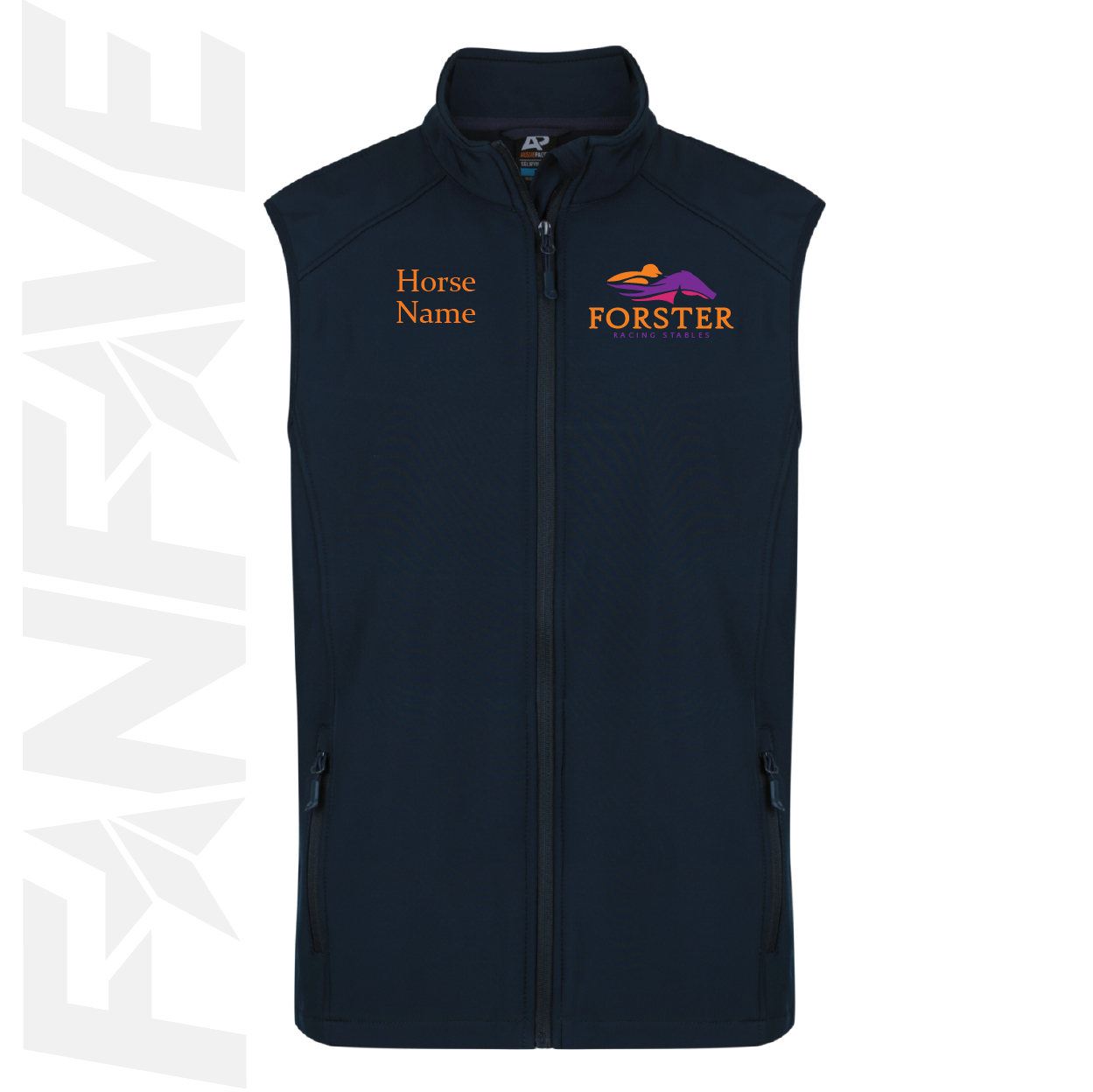 Forster Racing - SoftShell Vest Personalised