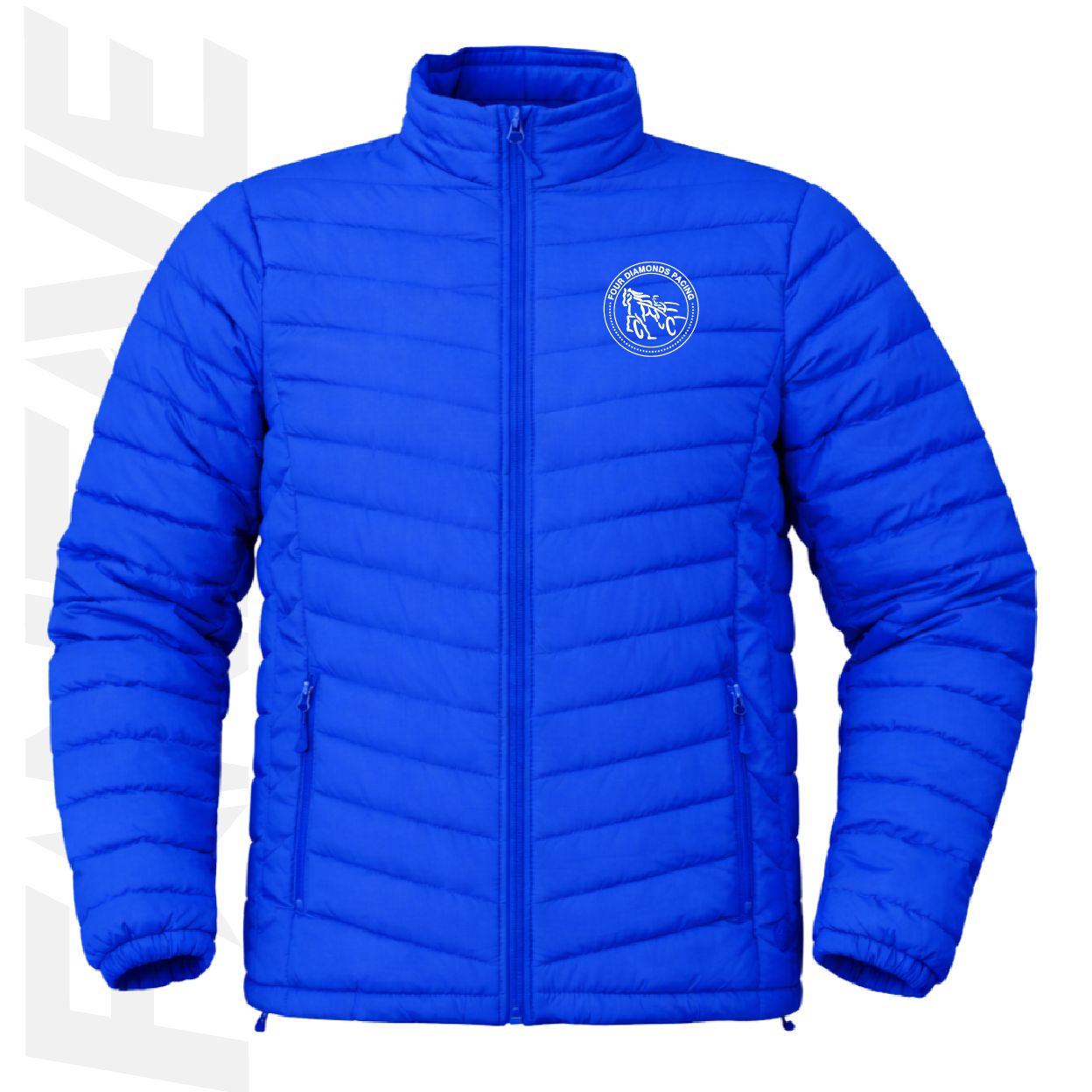 Four Diamonds Pacing - Mens Puffer Jacket