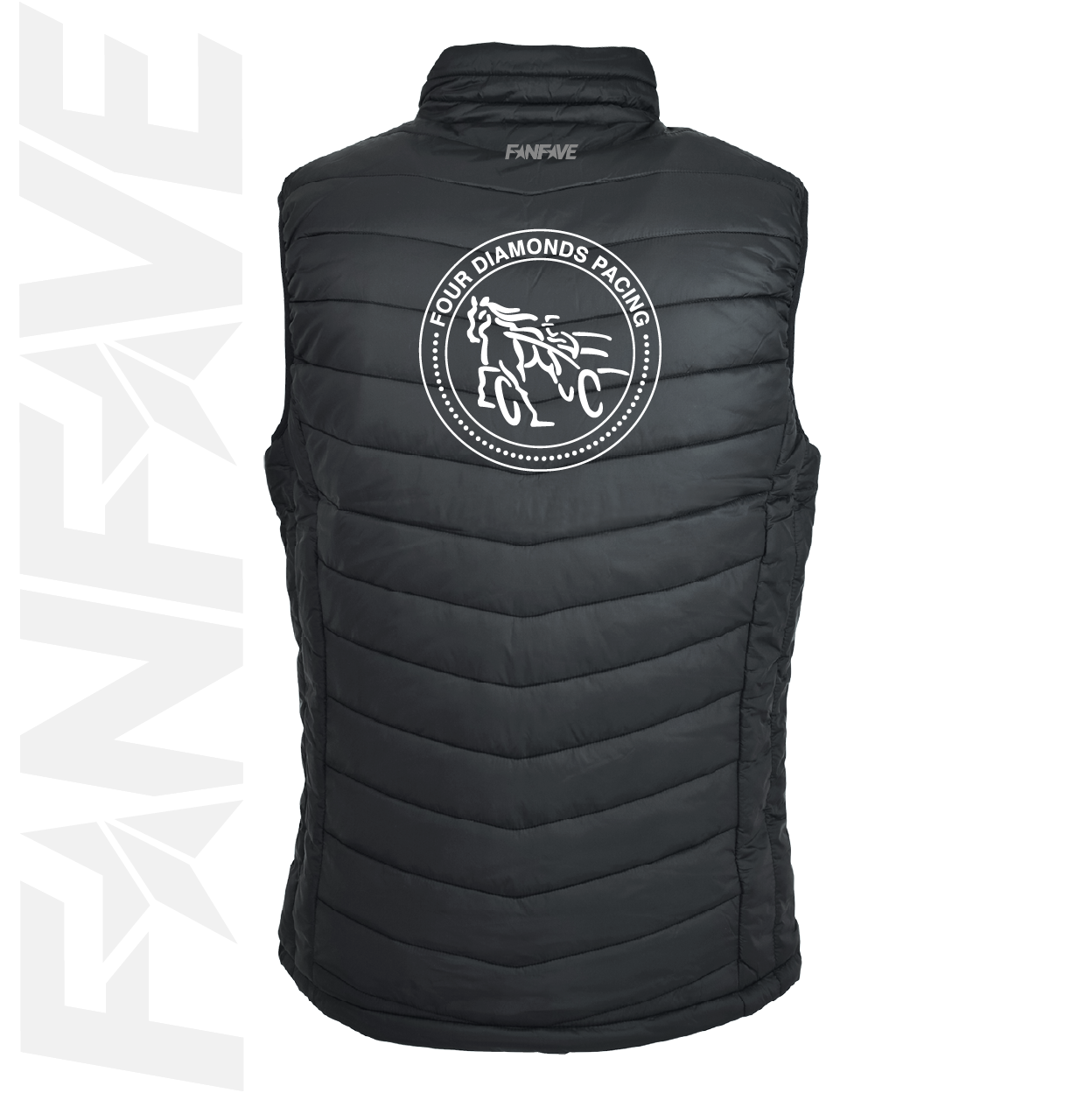 Four Diamonds Pacing - Ladies Puffer Vest