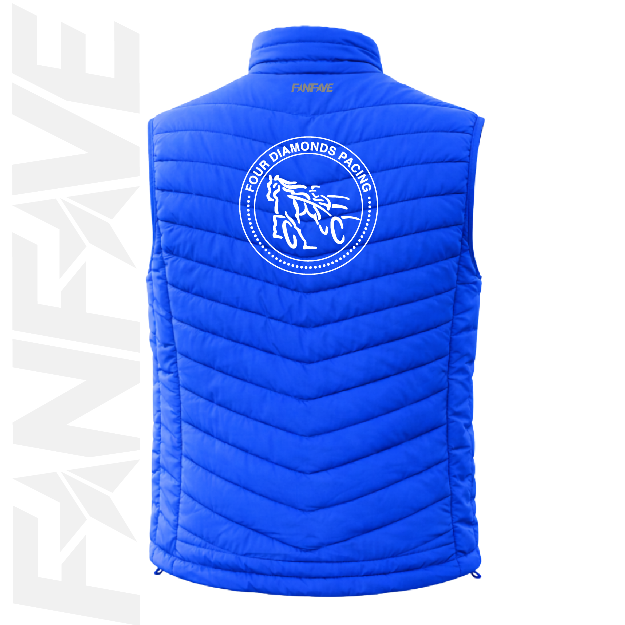 Four Diamonds Pacing - Mens Puffer Vest