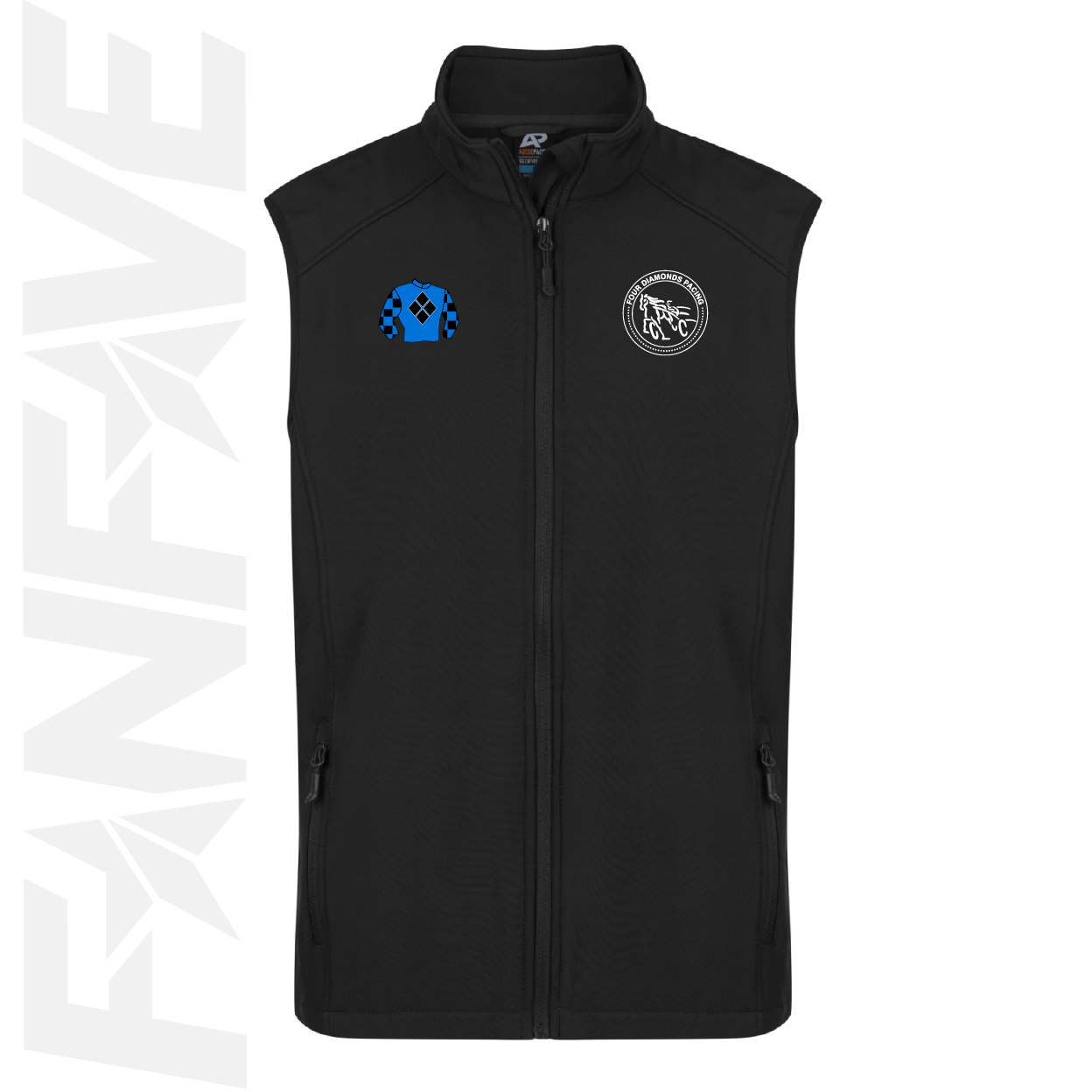 Four Diamonds Pacing - Ladies SoftShell Vest