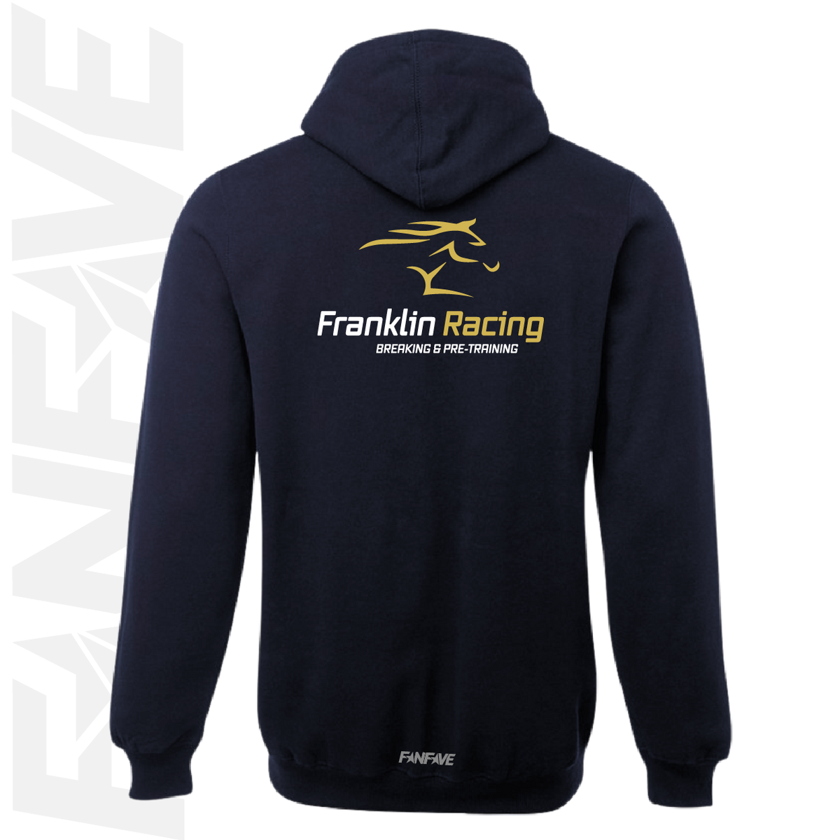 Franklin Racing  - Mens Fleecy Hoodie