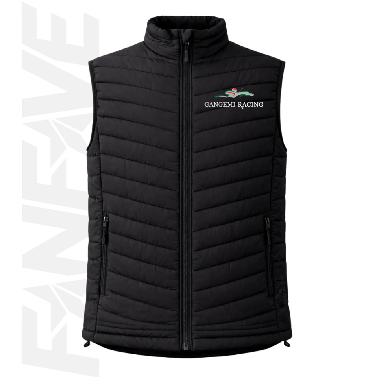 Gangemi Racing - Mens Puffer Vest | Personalised