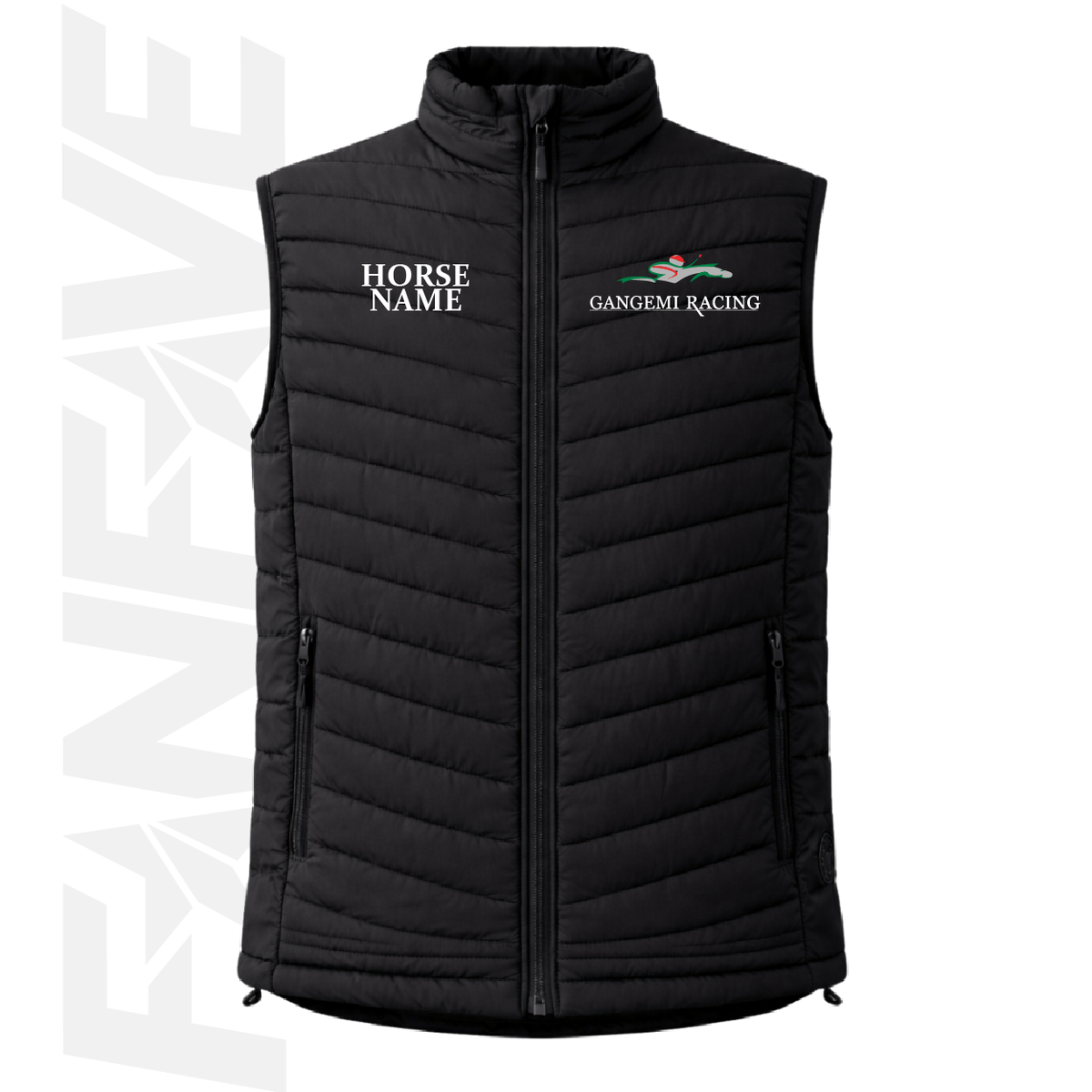 Gangemi Racing - Kids Puffer Vest | Personalised