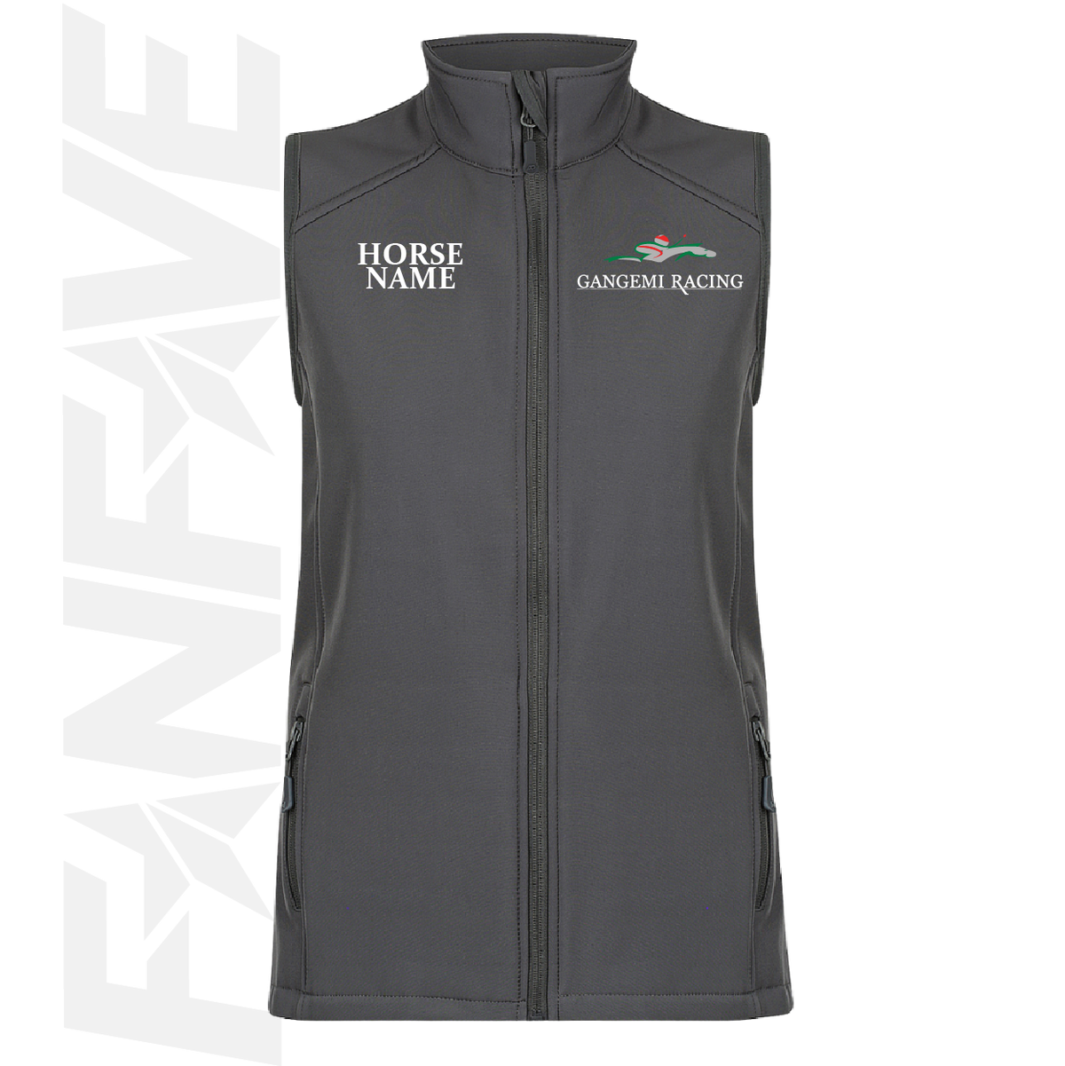 Gangemi Racing - Ladies SoftShell Vest | Personalised