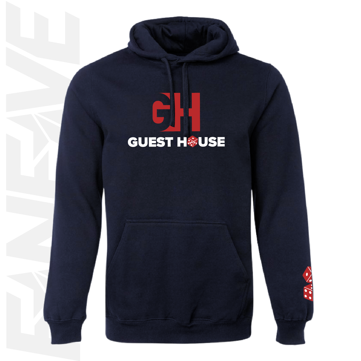 Guest House | Roll The Dice Racing - Fleecy Hoodie