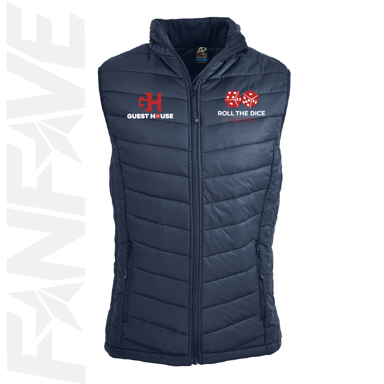 Guest House | Roll The Dice Racing - Puffer Vest